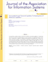Journal of the Association for Information Systems雜志封面